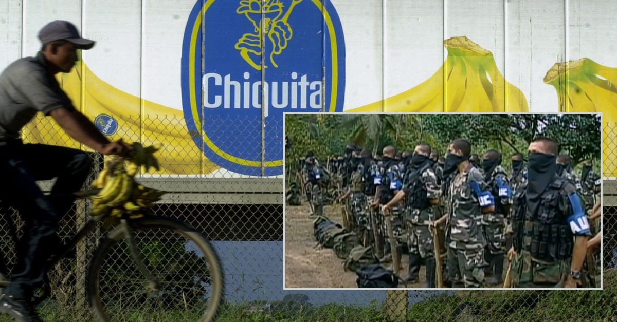 Chiquita bananas found guilty of funding death squads