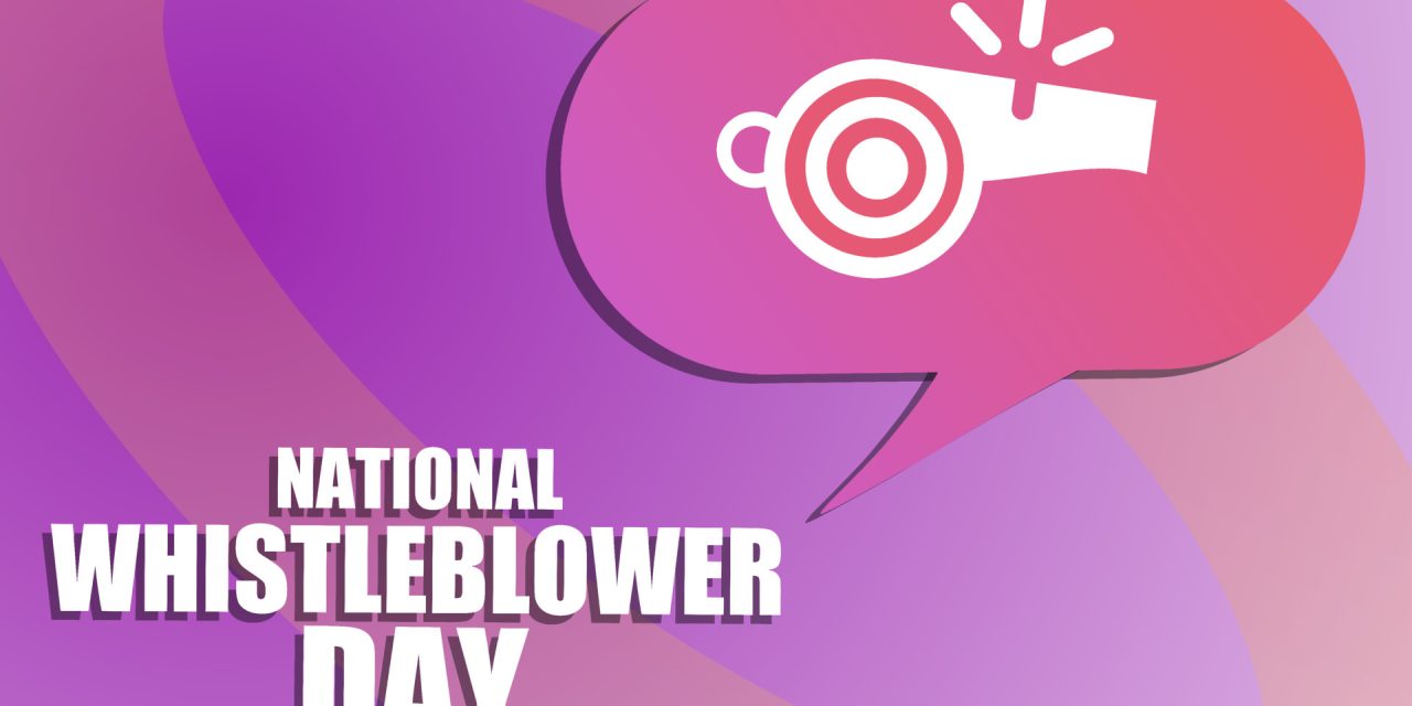 National Whistleblowers Day