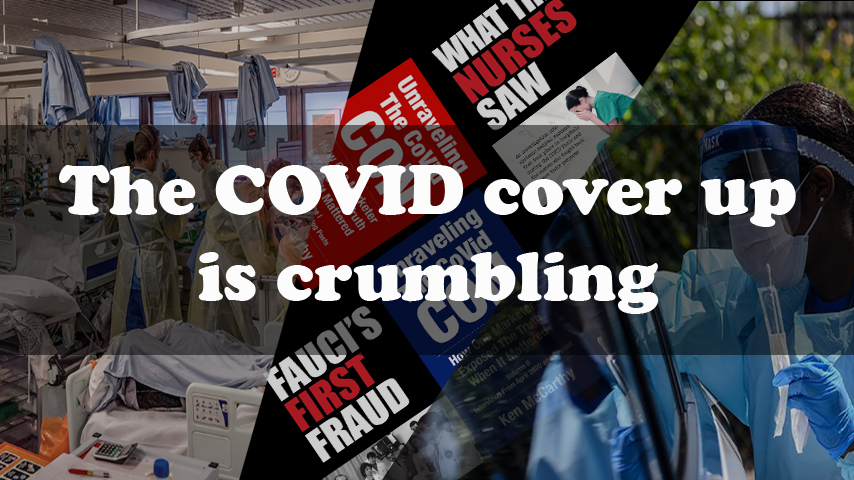 The COVID cover up is crumbling