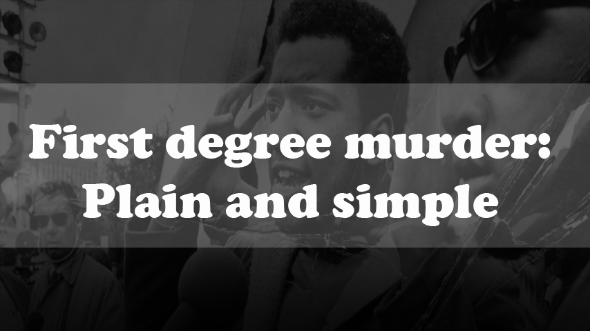 The still un-prosecuted murder of Fred Hampton