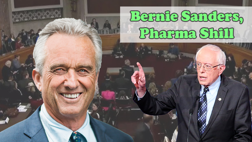 Bernie Sanders, Pharma Shill